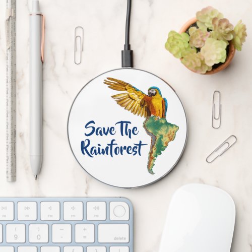 Save The Rainforest Wireless Charger