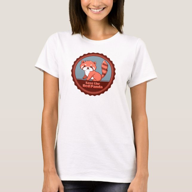 Save the Red Panda T-Shirt (Front)