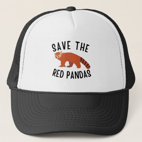 Save The Red Pandas Trucker Hat