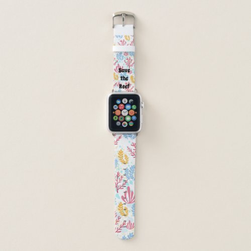 Save the Reef Awareness Apple Watch Band