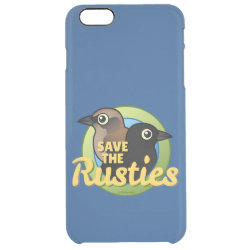 Save the Rusties Uncommon iPhone 6 Plus Clearly™ Deflector Case