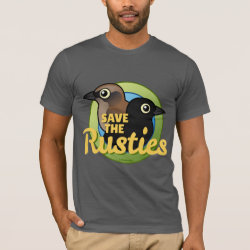 Save the Rusties Men's Basic American Apparel T-Shirt