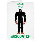SAVE THE SASQUATCH (Front)