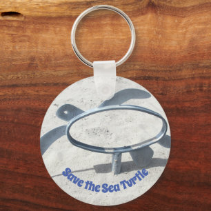Save the Sea Turtle Keychain