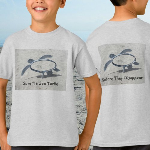 Save the Sea Turtle T_Shirt