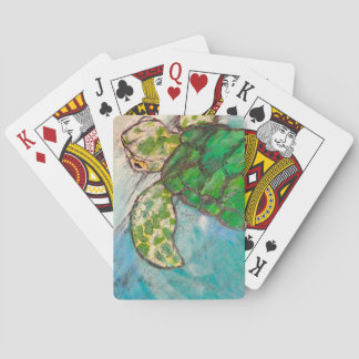 Save The Sea Turtle's Poker Cards