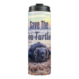 Save The Sea Turtles Thermal Tumbler