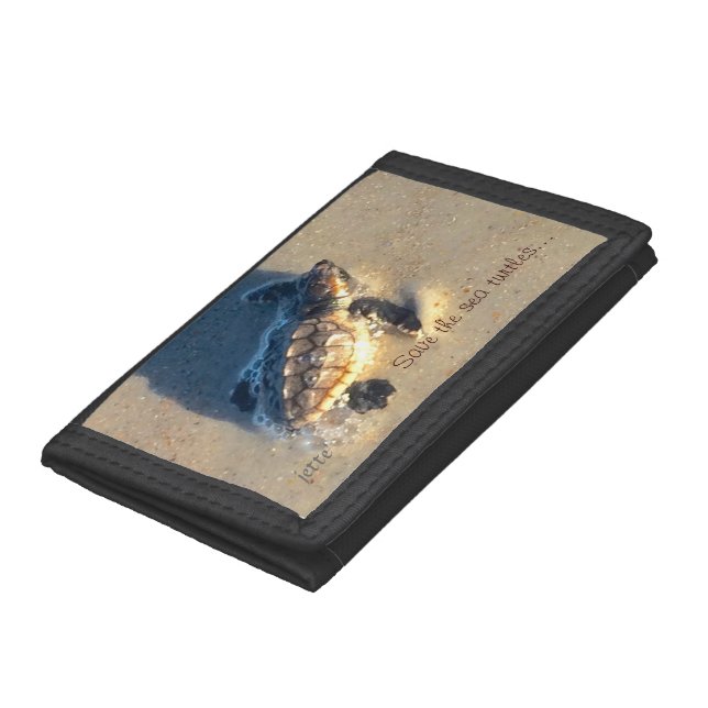 Save the sea turtles! wallet (Bottom)