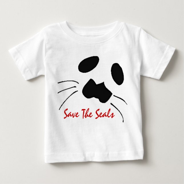 SAVE THE SEALS T SHIRTS (Front)