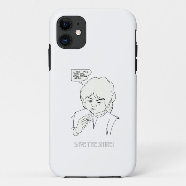 SAVE THE SHIRE(TM) iPhone / iPad case (Back)