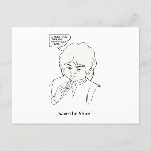 SAVE THE SHIRETM Postcard