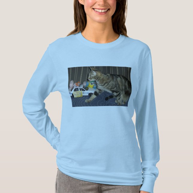 Save the shrimpies! T-Shirt (Front)