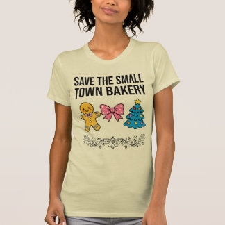 Save The Small Town Bakery Shirt | Warm PNG Cute