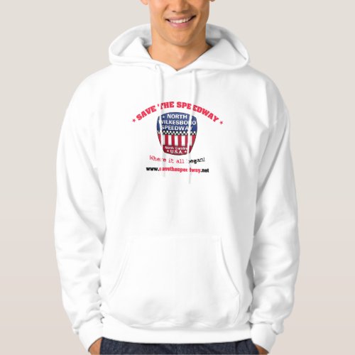 Save The Speedway New Logo Hoodie