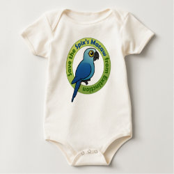 Save the Spix's Macaw from Extinction Infant Organic Creeper