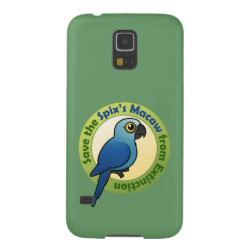 Save the Spix's Macaw from Extinction Case-Mate Barely There Samsung Galaxy S5 Case