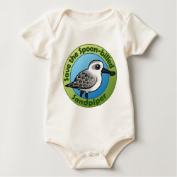 Save the Spoon-billed Sandpiper Infant Organic Creeper