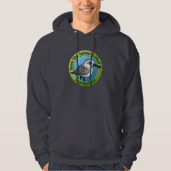 Save the Spoon-billed Sandpiper Men's Basic Hooded Sweatshirt