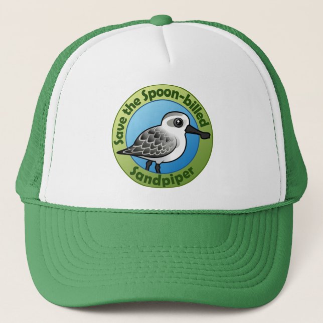 Save the Spoon-billed Sandpiper Trucker Hat (Front)