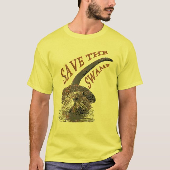 Save The Swamp T-Shirt (Front)