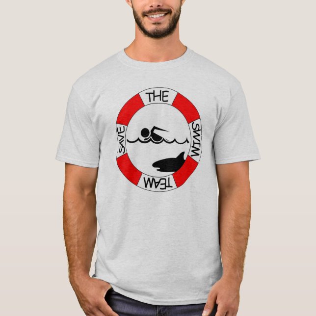 Save the Swim Team Shirt (Front)