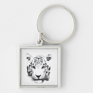 Save the Tiger Extinction is Forever Keychain