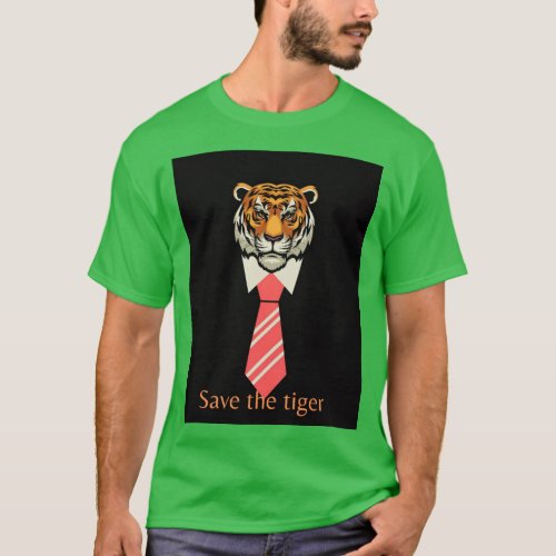 Save the tiger tshirt 