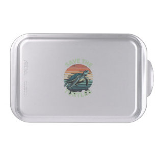 Save The Turtles Animal Turtle Pet Lover (2) Cake Pan