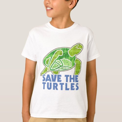 Save the Turtles T_Shirt