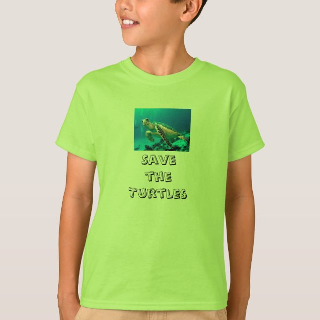 Save the Turtles T-Shirt (Front)