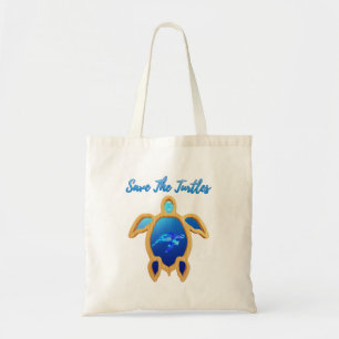 Save The Turtles Tote Bag