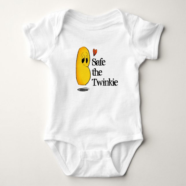 "Save the Twinkie" for Babies by Favor Baby Bodysuit (Front)