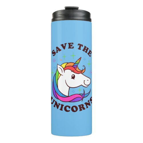 Save The Unicorns Thermal Tumbler
