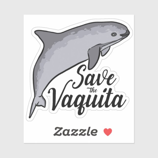 Save the Vaquita  Sticker (Sheet)