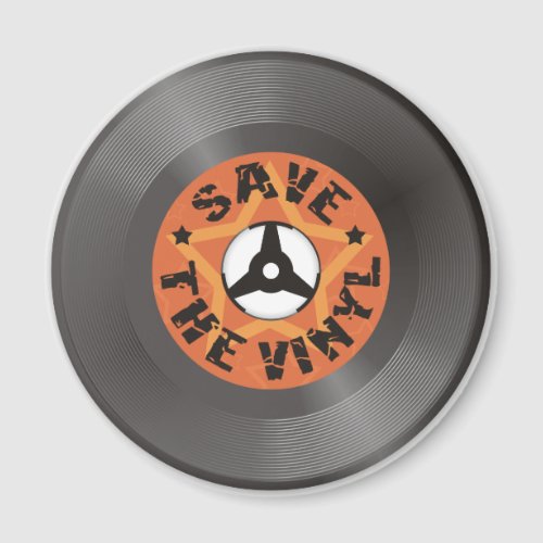 Save the Vinyl Magnet