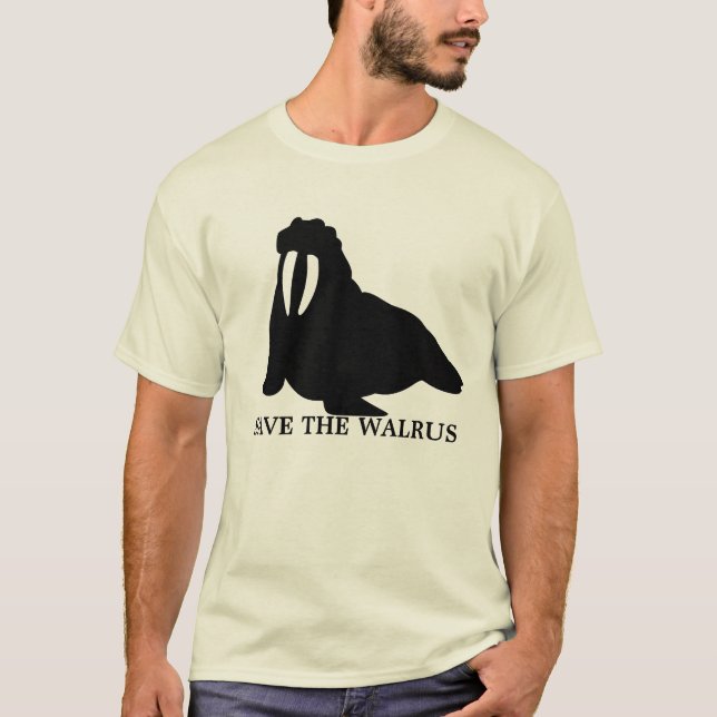 SAVE THE WALRUS T-Shirt (Front)