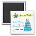 Save the Wedding Date Magnet magnet