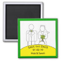 Save the Wedding Date Magnet magnet