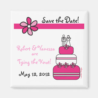 Save the Wedding Date Magnet