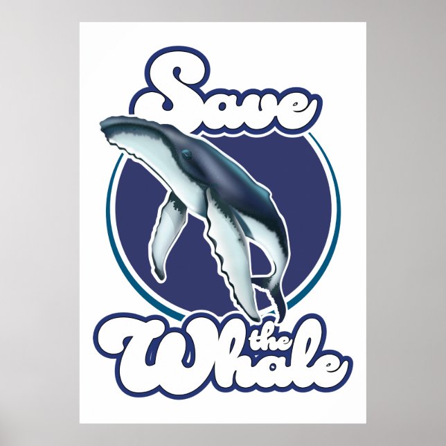 Save the Whale Poster (Front)