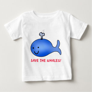 Save the Whales! Baby T-Shirt