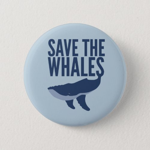 Save the Whales Button