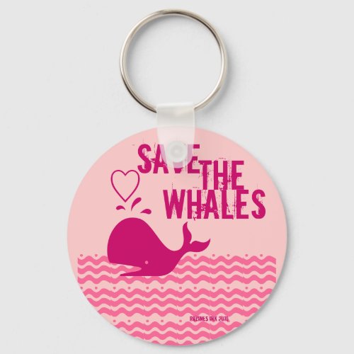 Save The Whales _ Environmentally Conscious Keychain