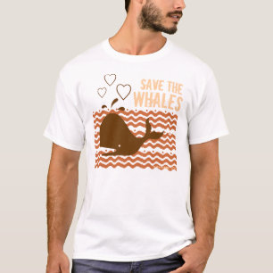 Save The Whales - Environmentally Conscious T-Shirt