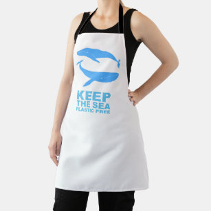 Save the Whales · Keep the Sea Plastic Free Apron