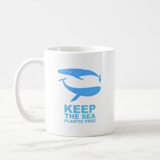 Save the Whales &#183; Keep the Sea Plastic Free Apron Coffee Mug