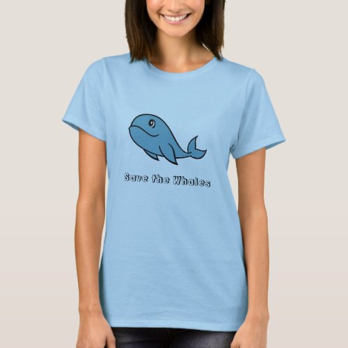 Save the Whales T_Shirt