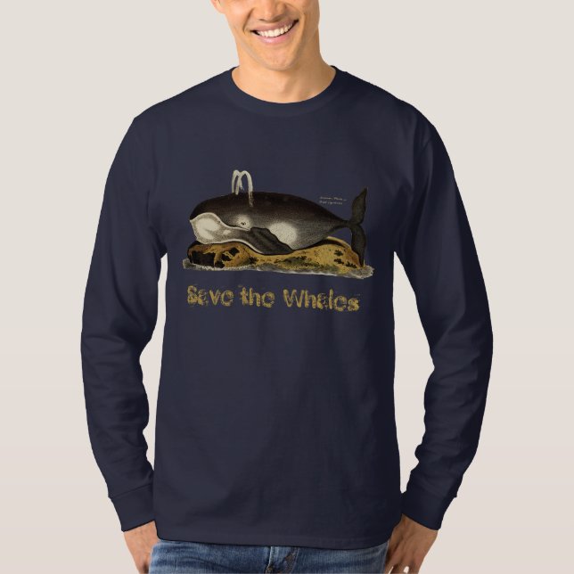 Save the Whales T-Shirt (Front)