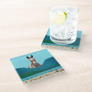 Save the Wild Horses, Save the Wilderness Glass Coaster