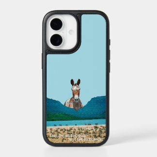 Save the Wild Horses, Save the Wilderness iPhone 17 Case